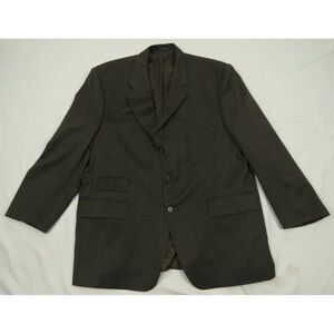 Lauren Ralph Lauren 100% Pure New Wool 3 Button Blazer Sport Coat Jacket 48 R